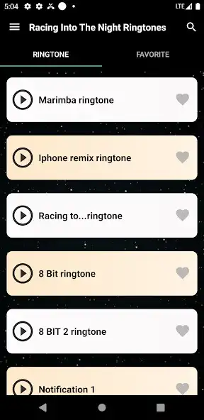 Play Racing into the night ringtone as an online game Racing into the night ringtone with UptoPlay