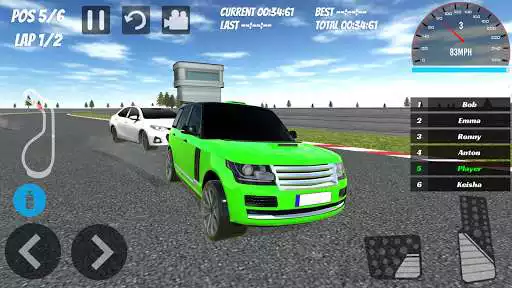 Play Racing Land Rover Car Simulator 2021 as an online game Racing Land Rover Car Simulator 2021 with UptoPlay