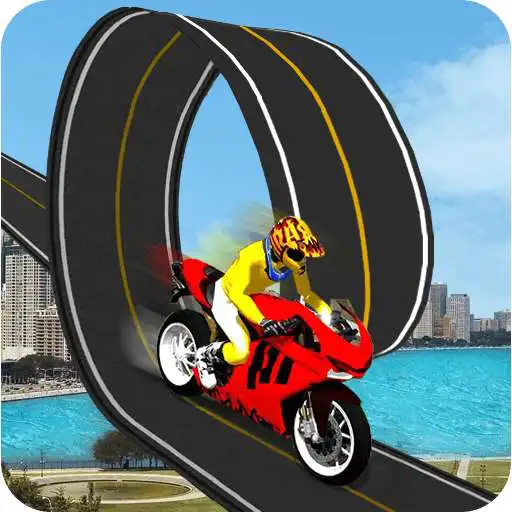 Free play online Racing Moto Bike Stunt : Impossible Track  APK