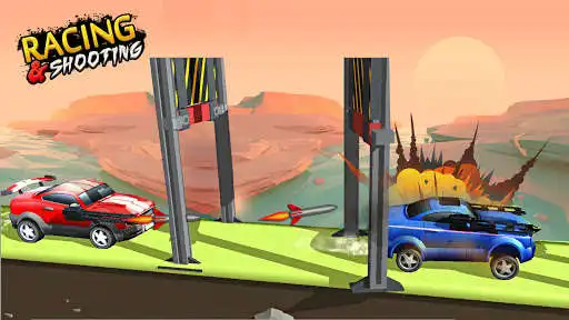 Play Racing & Shooting - Monster truck Car Smash Race as an online game Racing & Shooting - Monster truck Car Smash Race with UptoPlay