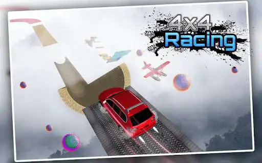 Play Racing Stunts in Car 3D: Mega Ramp Crazy Car Games as an online game Racing Stunts in Car 3D: Mega Ramp Crazy Car Games with UptoPlay