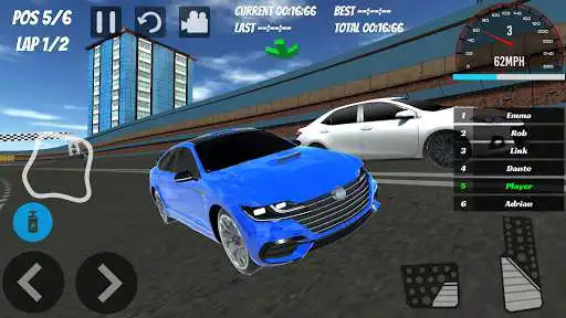 Play Racing Volkswagen Car Simulator 2021 as an online game Racing Volkswagen Car Simulator 2021 with UptoPlay