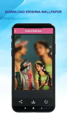 Play Radha Krishna Wallpaper : Radha Krishna Pic as an online game Radha Krishna Wallpaper : Radha Krishna Pic with UptoPlay