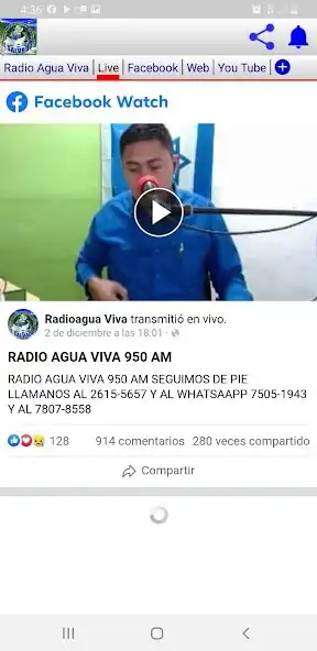 Play Radio Agua Viva as an online game Radio Agua Viva with UptoPlay