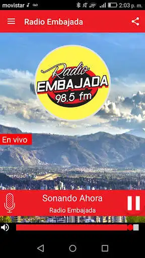 Play Radio Embajada 98.5 Fm as an online game Radio Embajada 98.5 Fm with UptoPlay