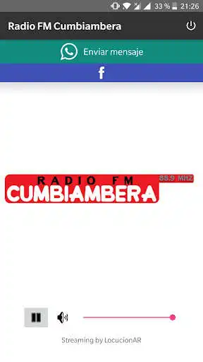 Play Radio FM Cumbiambera  and enjoy Radio FM Cumbiambera with UptoPlay