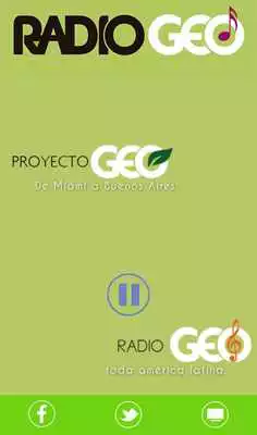 Play Radio GEO de Proyecto GEO