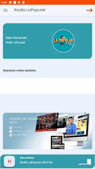 Play Radio LaPoPular 96.5 FM as an online game Radio LaPoPular 96.5 FM with UptoPlay