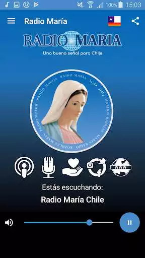 Play Radio Maria Chile as an online game Radio Maria Chile with UptoPlay