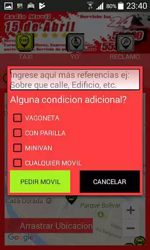 Play Radio Movil 15 de Abril Taxi Tarija as an online game Radio Movil 15 de Abril Taxi Tarija with UptoPlay