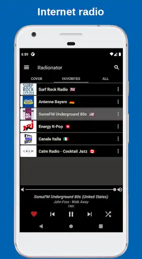 Play Radionator - radio player  and enjoy Radionator - radio player with UptoPlay