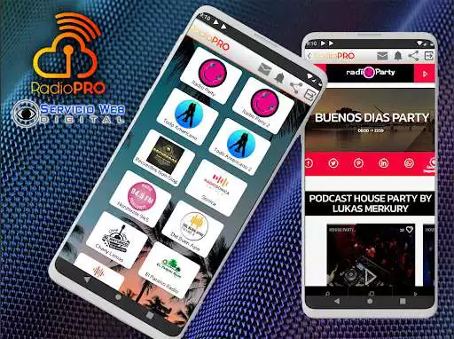 Play Radio Pro Streaming de Audio  and enjoy Radio Pro Streaming de Audio with UptoPlay