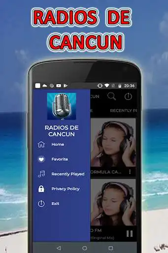 Play radio Quintana Roo Cancun Mexico