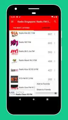 Play Radio Singapore: Radio Singapore FM + Radio Online