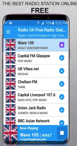 Play Radio UK Free Radio Stations United Kingdom  and enjoy Radio UK Free Radio Stations United Kingdom with UptoPlay