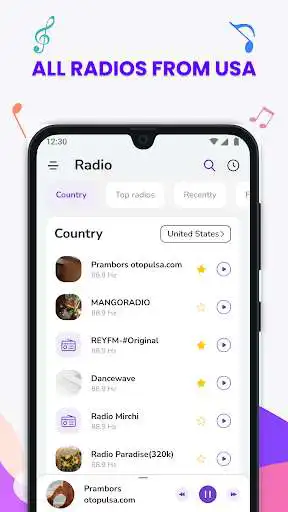 Play Radio USA: Online FM Radio & Music Stations  and enjoy Radio USA: Online FM Radio & Music Stations with UptoPlay