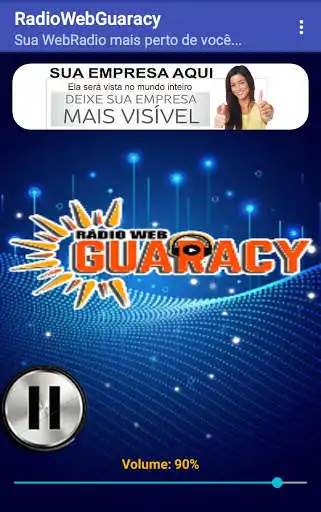 Play RadioWebGuaracy  and enjoy RadioWebGuaracy with UptoPlay