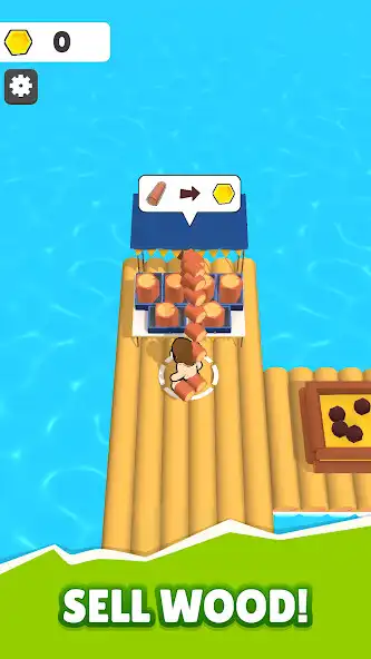 Play Raft Life - Build, Farm, Stack as an online game Raft Life - Build, Farm, Stack with UptoPlay