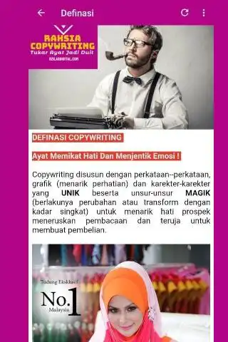 Play Rahsia Copywriting  and enjoy Rahsia Copywriting with UptoPlay