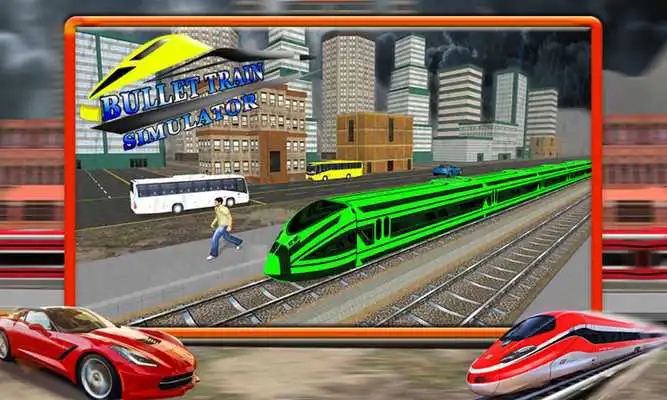 Play Rail Bullet Train Driver Game