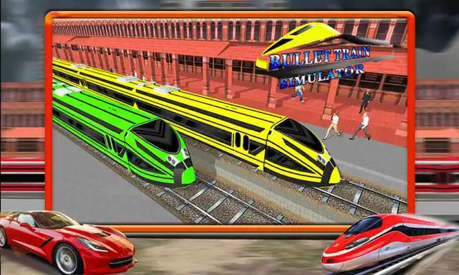 Play Rail Bullet Train Driver Game