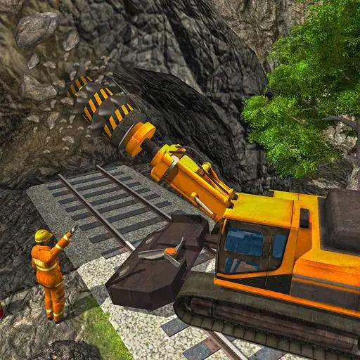 Play Railroad Tunnel Construction Sim: Train Games APK