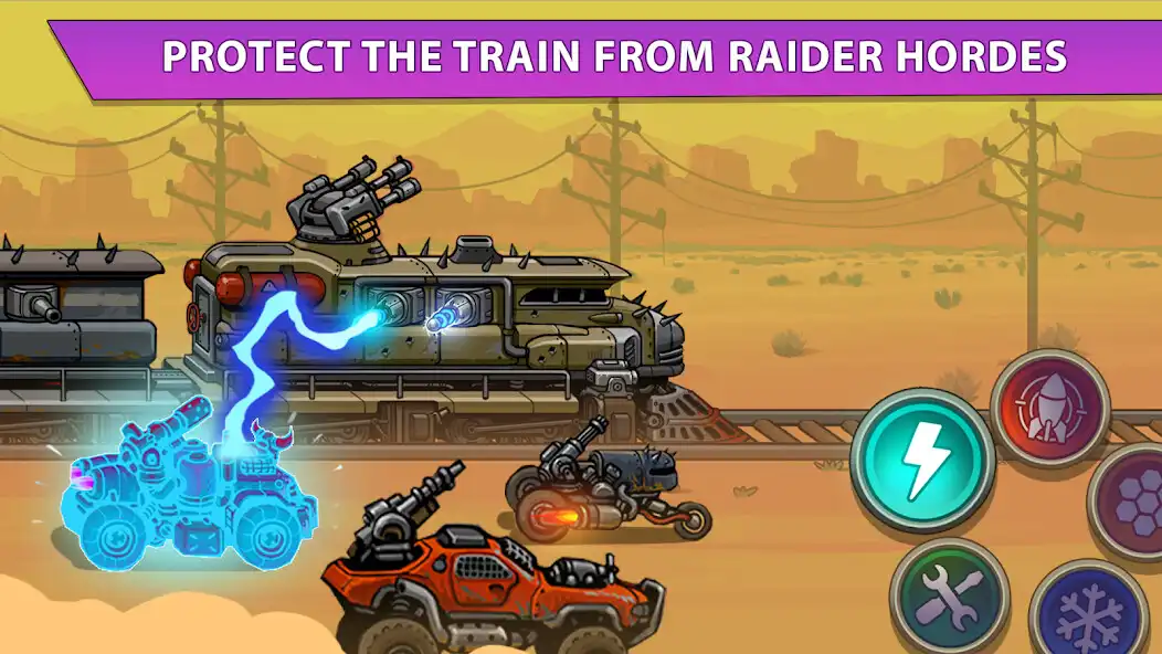 Play Rails of Fury: Train Defence  and enjoy Rails of Fury: Train Defence with UptoPlay