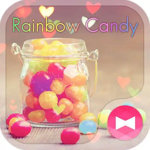 Run free android online Rainbow Candy +HOME Theme APK