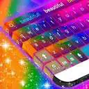 Free play online Rainbow Color Keyboard Theme  APK