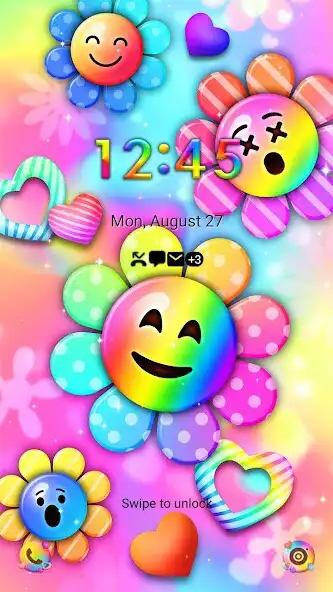 Play Rainbow Emoji - Wallpaper as an online game Rainbow Emoji - Wallpaper with UptoPlay