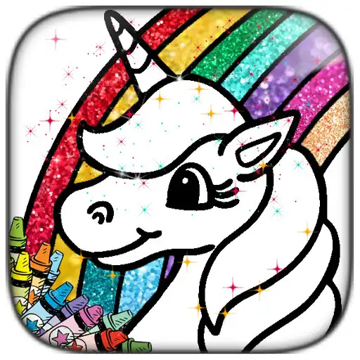 Play Rainbow Glitter Coloring APK