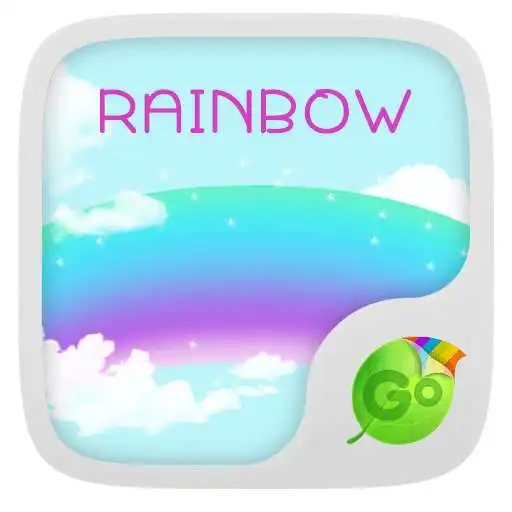 Free play online Rainbow GO Keyboard Theme APK