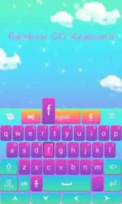 Play Rainbow GO Keyboard Theme