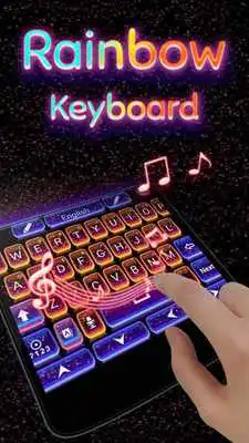 Play Rainbow GO Keyboard Theme