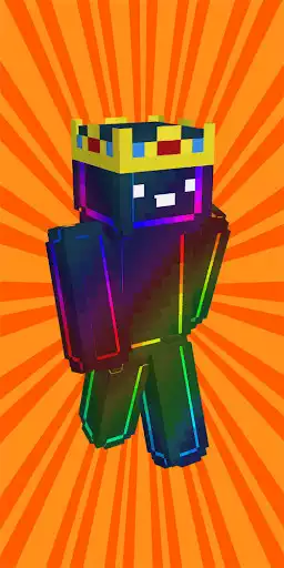 Play Rainbow Skins For Minecraft  and enjoy Rainbow Skins For Minecraft with UptoPlay