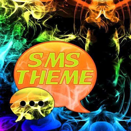 Play Rainbow Smoke Theme GO SMS APK