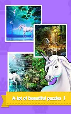 Play Rainbow Unicorn: Jigsaw Puzzle