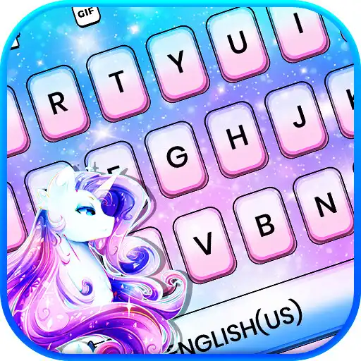 Free play online Rainbow Unicorn Keyboard APK