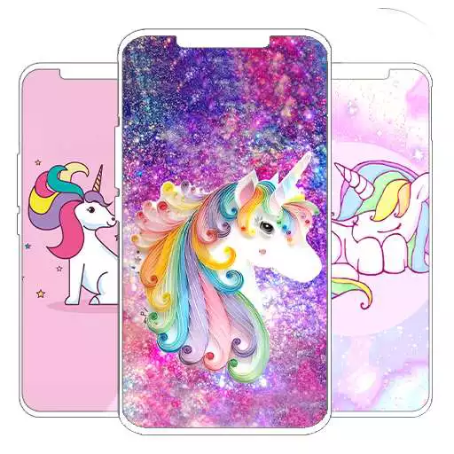 Play Rainbow Wallpaper Unicorn APK