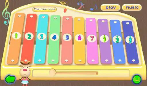 Play Rainbow Xylophone  and enjoy Rainbow Xylophone with UptoPlay