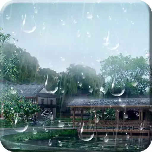 Free play online Rain Drop Live Wallpaper APK