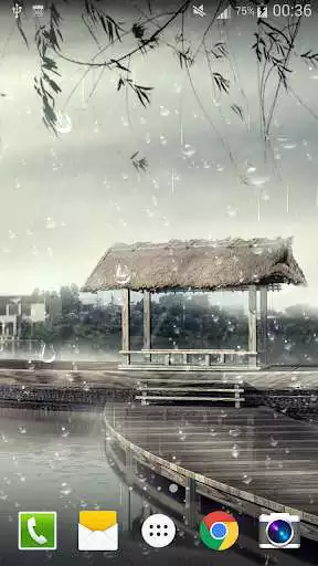 Play Rain Drop Live Wallpaper