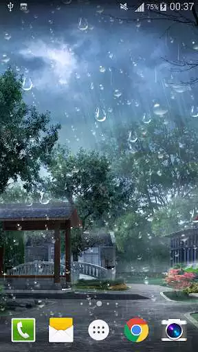 Play Rain Drop Live Wallpaper