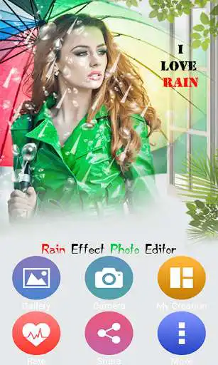 Play Rain Effect Photo Editor -Magic Rain Effect Frames as an online game Rain Effect Photo Editor -Magic Rain Effect Frames with UptoPlay