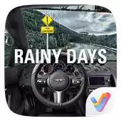 Free play online Rainy Days Parallax V Launcher Theme APK