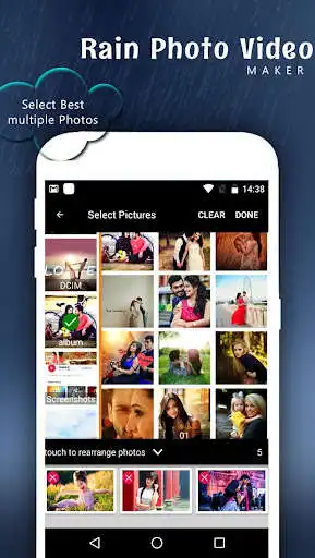 Play Rainy Photo Video Music Maker