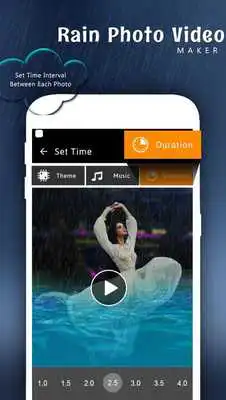 Play Rainy Photo Video Music Maker