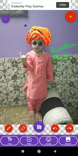 Play Rajasthani Turban Photo Editor as an online game Rajasthani Turban Photo Editor with UptoPlay