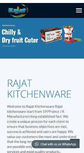 Play Rajat Kitchenware  and enjoy Rajat Kitchenware with UptoPlay