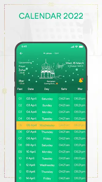 Play Ramadan Times: 2022 Calendar  and enjoy Ramadan Times: 2022 Calendar with UptoPlay